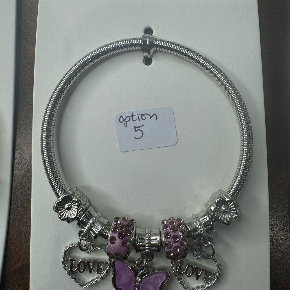NWT Mint Stretchy Butterfly Bracelets- 7 Options $10 Closet Minimum Purchase - Picture 6 of 7